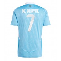 Belgicko Kevin De Bruyne #7 Vonkajší futbalový dres ME 2024 Krátky Rukáv